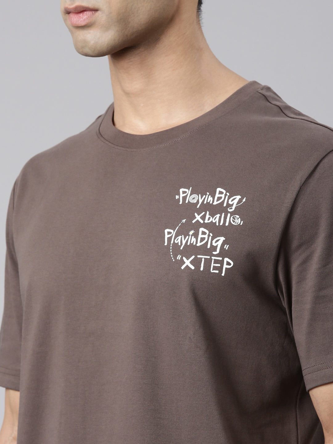 Xtep-Comfort Men Short-sleeve T-shirt