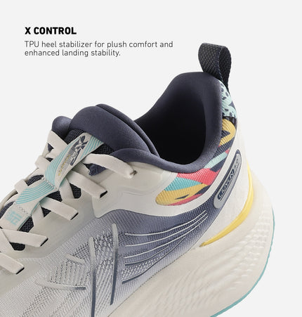 Xtep Men ENERGETEX Ultra Comfort Running Shoes White/Blue