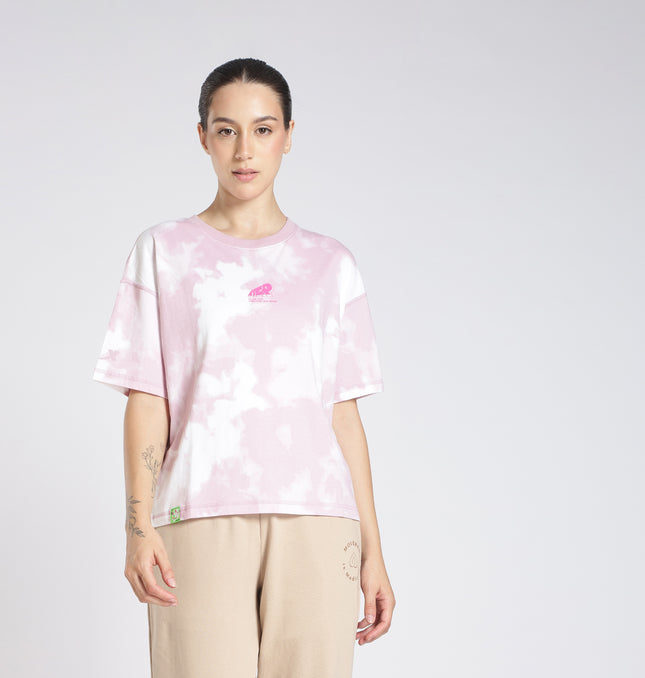 Xtep Women Floral Print T-Shirt - Floral Purple / S