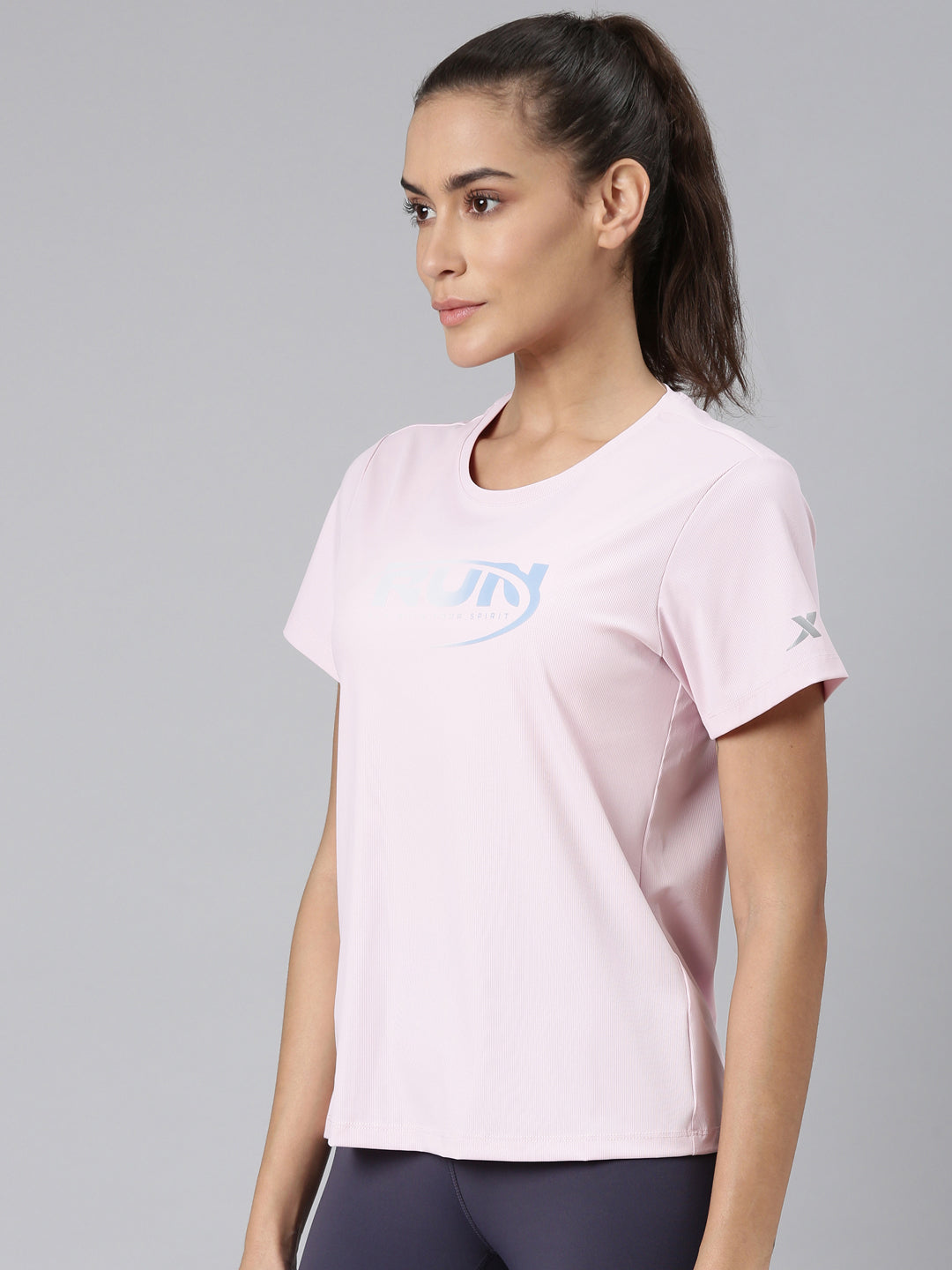 Xtep-Comfort Women Short-sleeve T-shirt