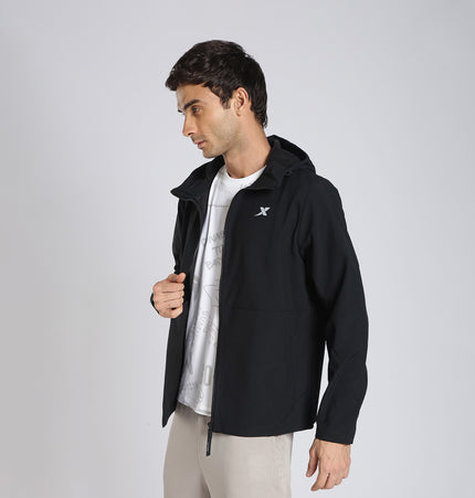 Xtep Men Hooded Windbreaker
