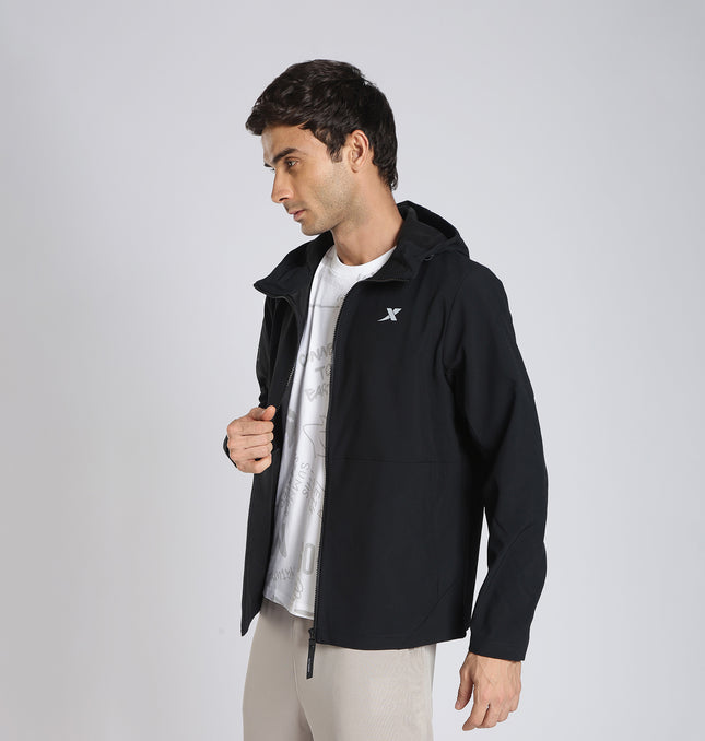 Xtep Men Hooded Windbreaker