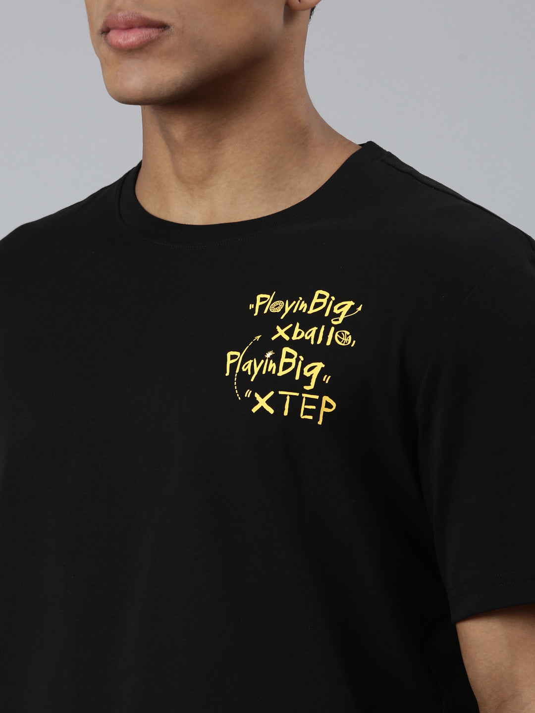 Xtep-Comfort Men Short-sleeve T-shirt