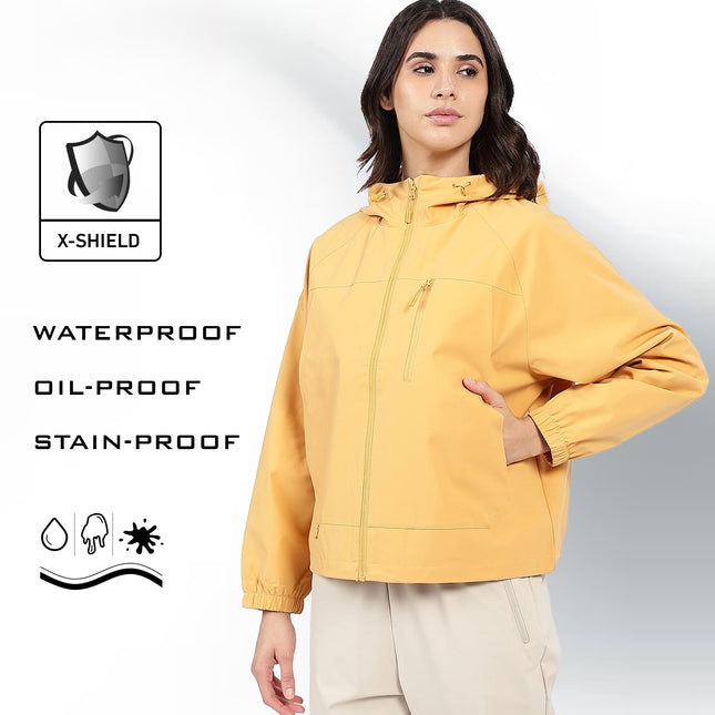 XTEP Women's  X-Shield Tech Double Layer Windbreaker Outdoor Training Jacket