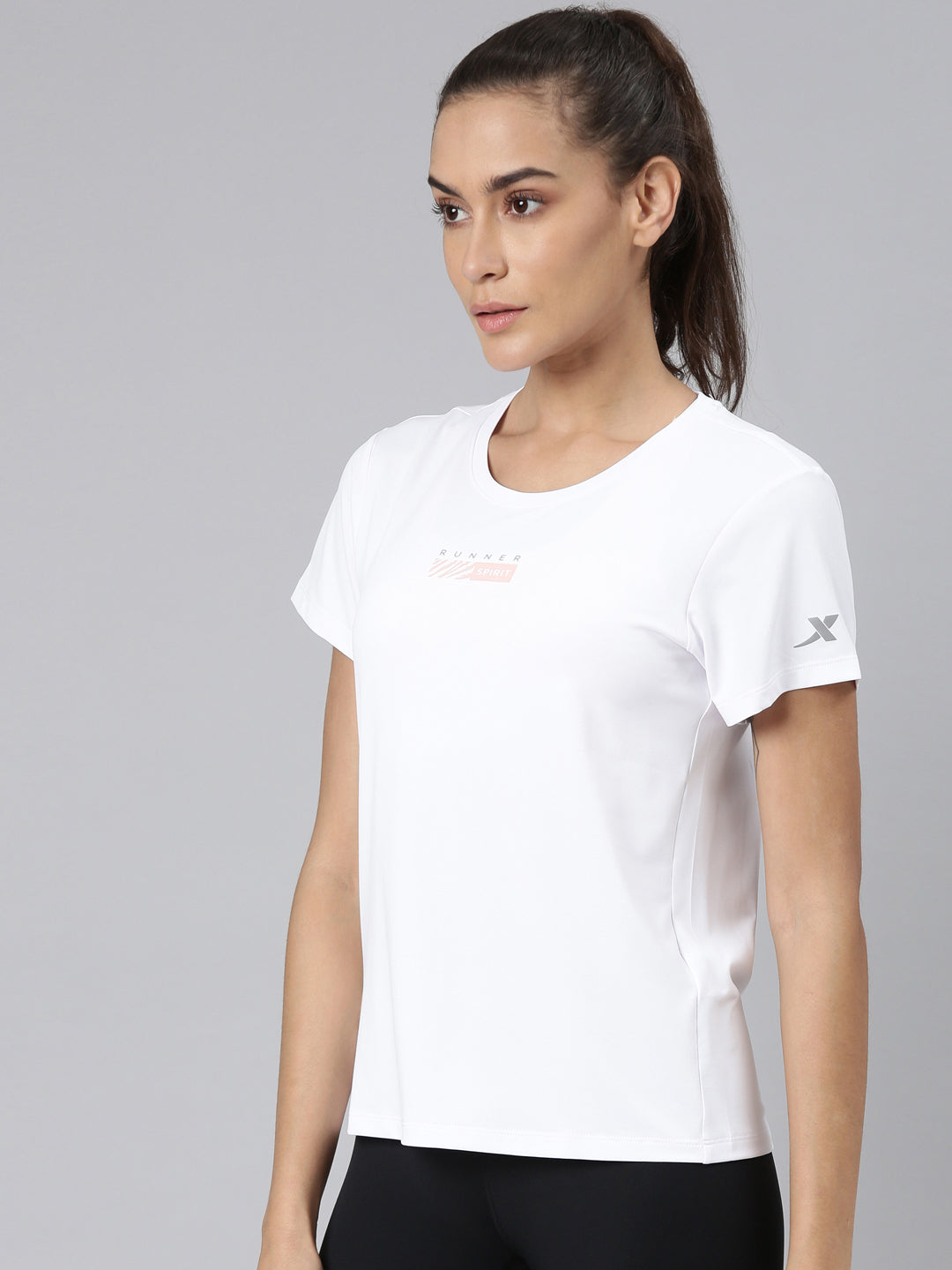 Xtep-Comfort Women Short-sleeve T-shirt