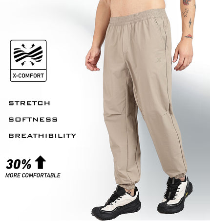 XTEP Men's Comfort Tech Woven Outdoor Training Pants
