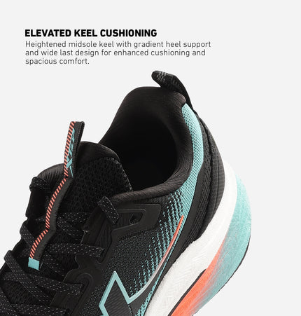 Xtep Men ACE One-Piece Performance Running Shoes Black/Blue