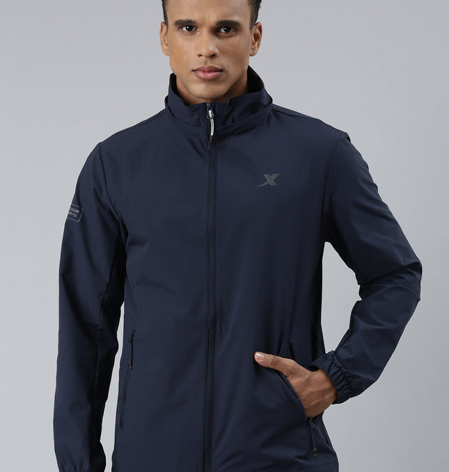 XTEP-tips Men Single-layer Windbreaker - late blue / S