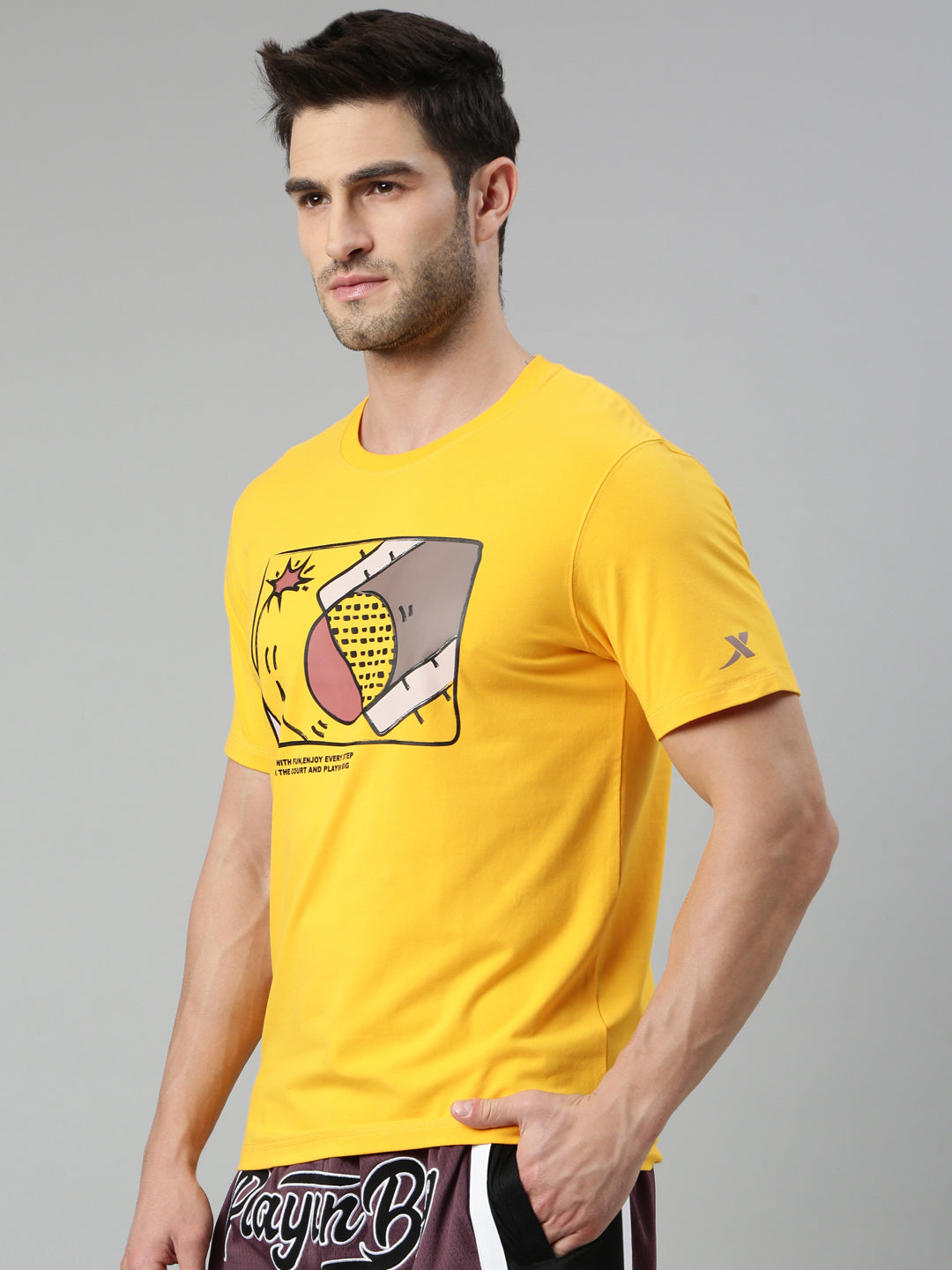 Xtep-Comfort Men Short-sleeve T-shirt