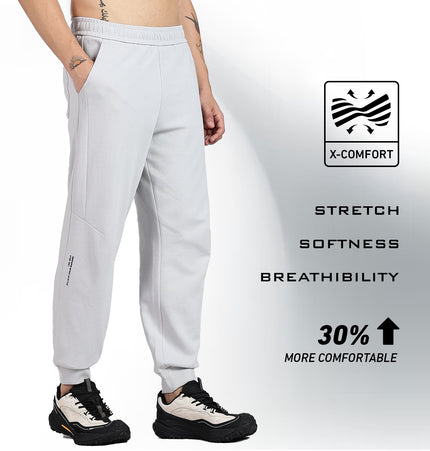 XTEP Men's Winter Lifestyle Micro Texture Surface Pattern Modern Pants