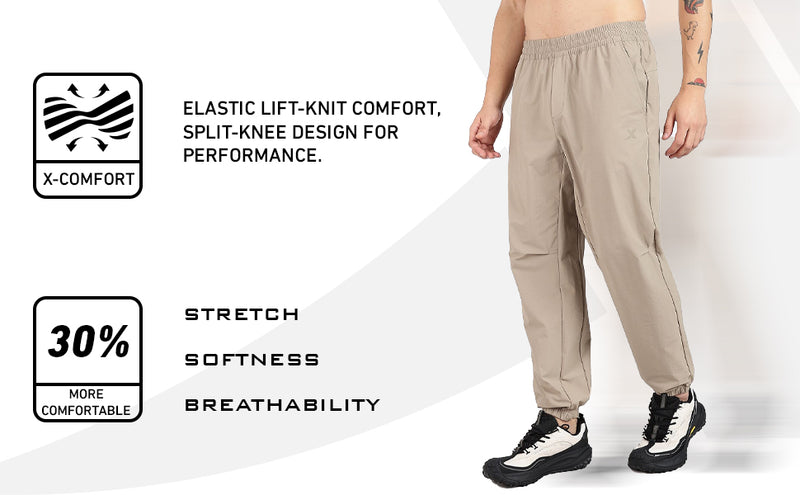 XTEP Men's Comfort Tech Woven Outdoor Training Pants