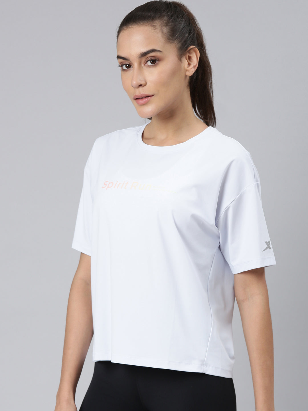 Xtep-Comfort Women Short-sleeve T-shirt