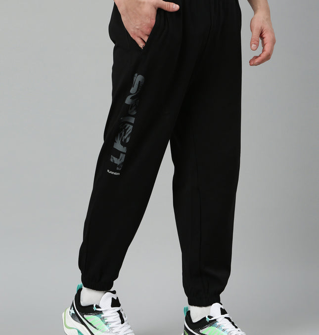 Xtep-Comfort Men Knitted Track Pants
