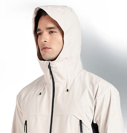 XTEP Men's Outdoor  X-Shield Tech Double Layer Windbreaker Training Jacket