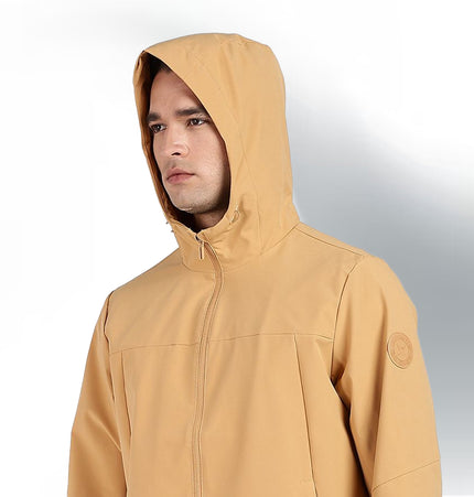 XTEP Men's  X-Shield Tech Double Layer Windbreaker Outdoor Training Jacket