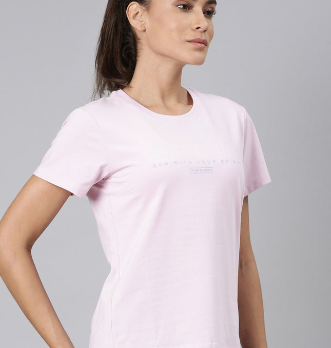Xtep-Comfort Women Short-sleeve T-shirt