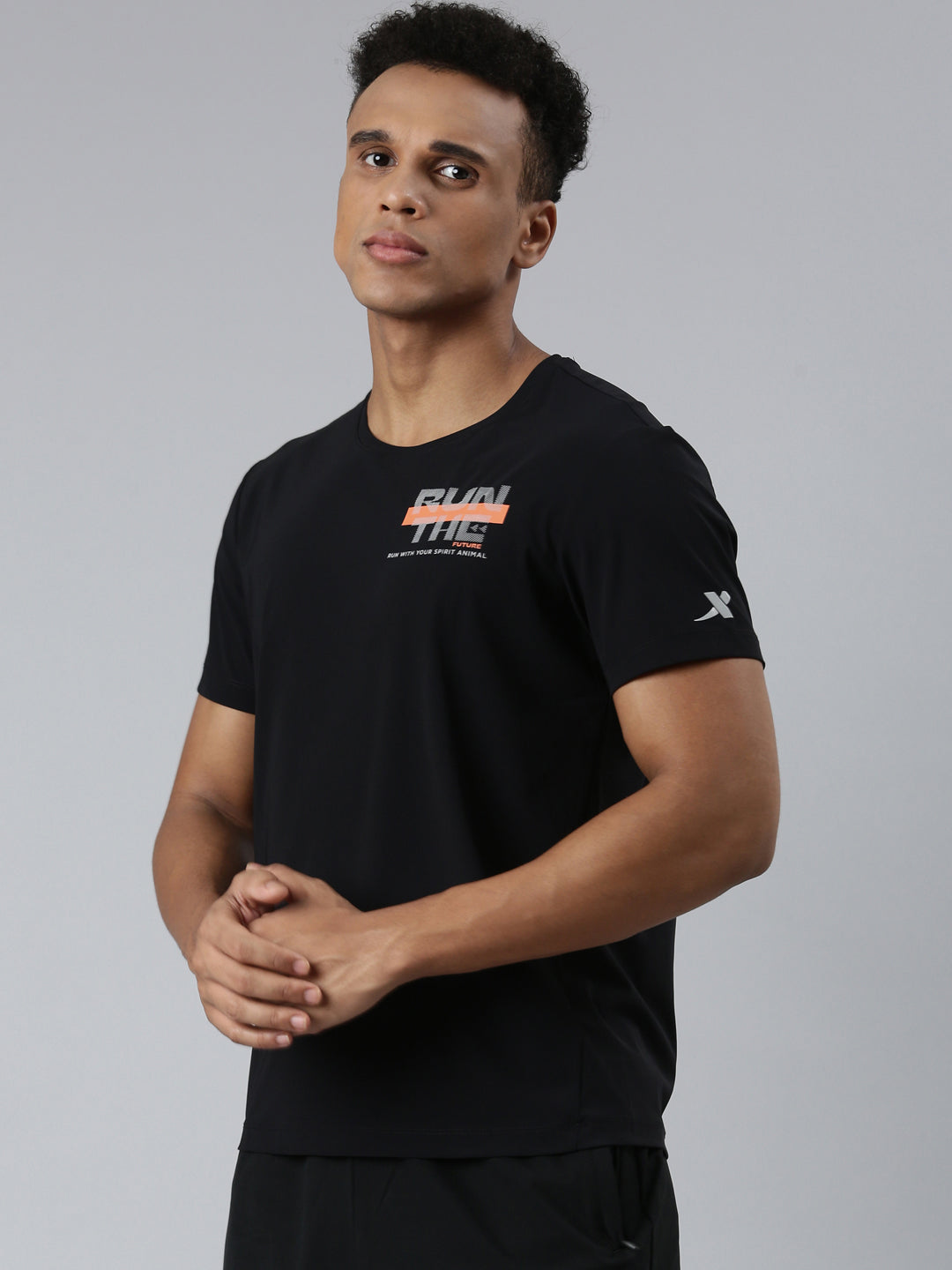 Xtep Men Running Short-sleeve T-shirt