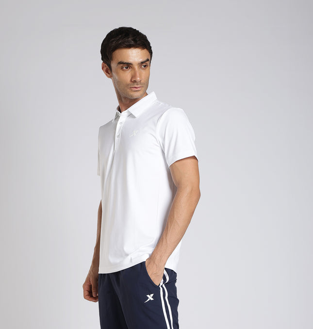 Xtep Men’s Training Polo T-Shirt – Breathable, Quick-Dry