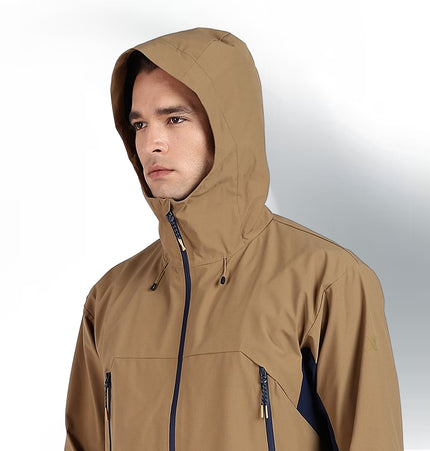 XTEP Men's Outdoor  X-Shield Tech Double Layer Windbreaker Training Jacket