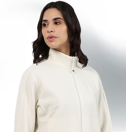 XTEP Women's Winter Training 3D Fit Shape Smooth Feel Knitted Jacket