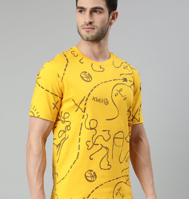 Xtep Men Relaxed Fit Short-sleeve T-shirt