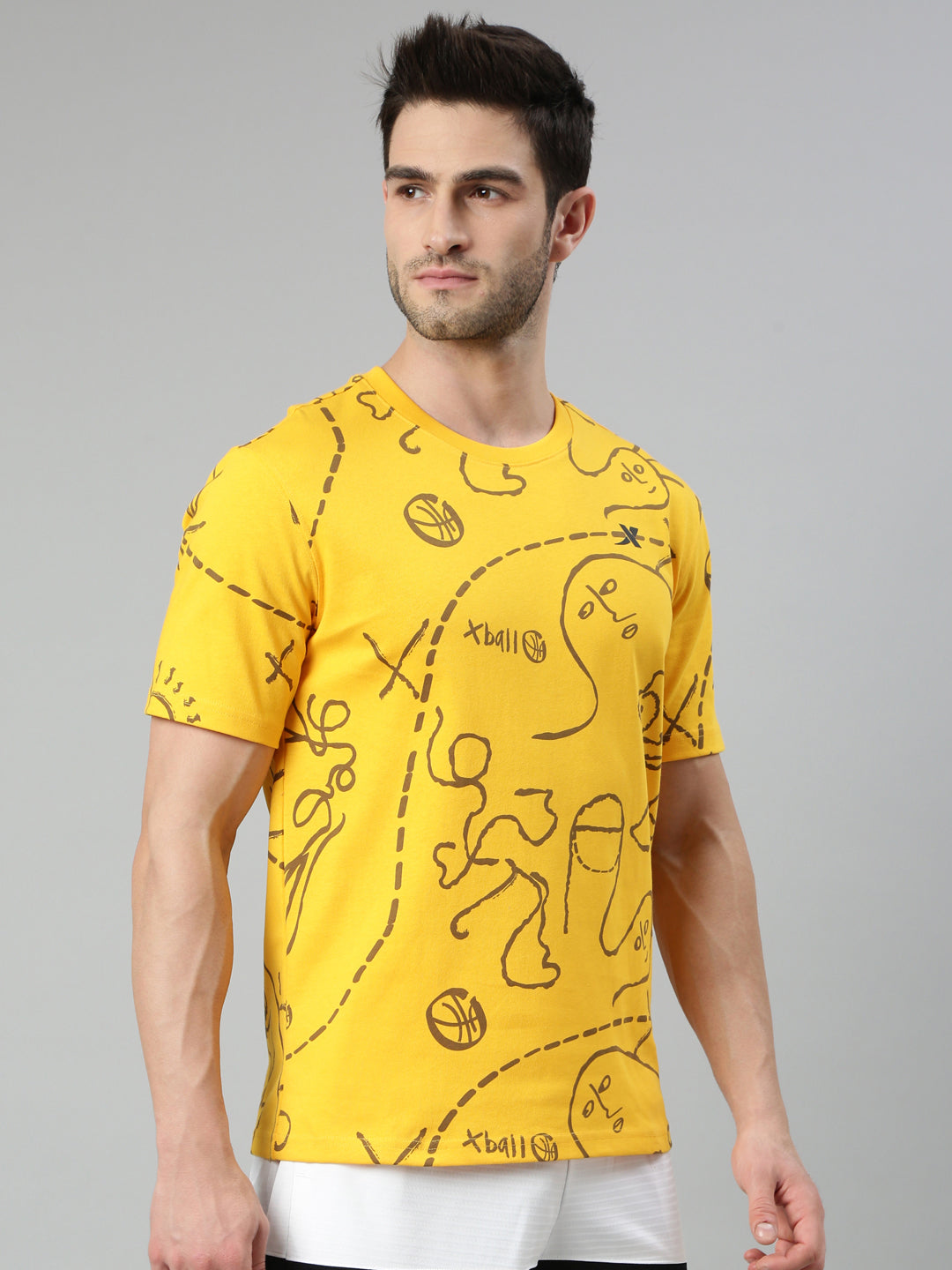 Xtep Men Relaxed Fit Short-sleeve T-shirt