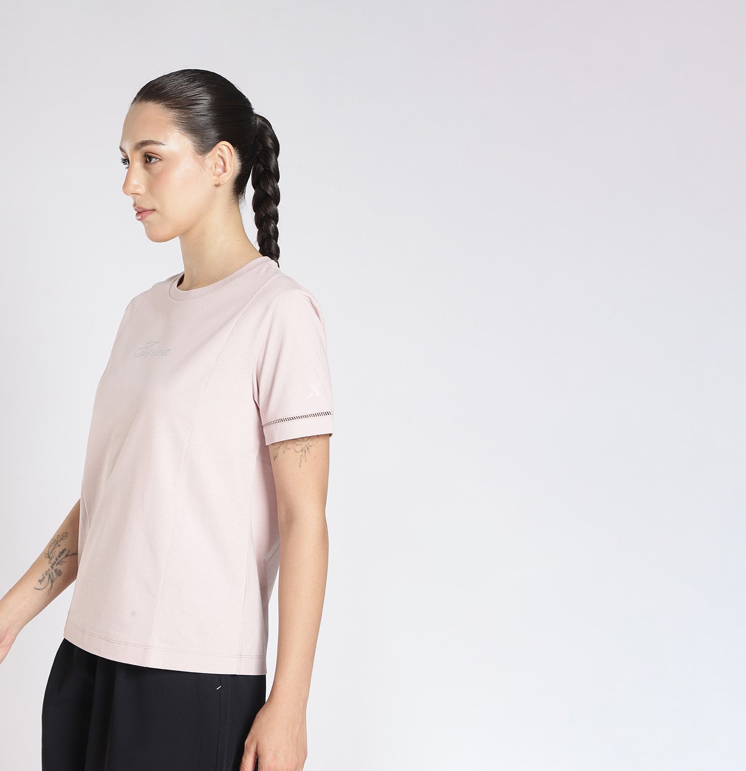 Xtep Women’s Training T-Shirt – Sorona Cotton Blend Antibacterial