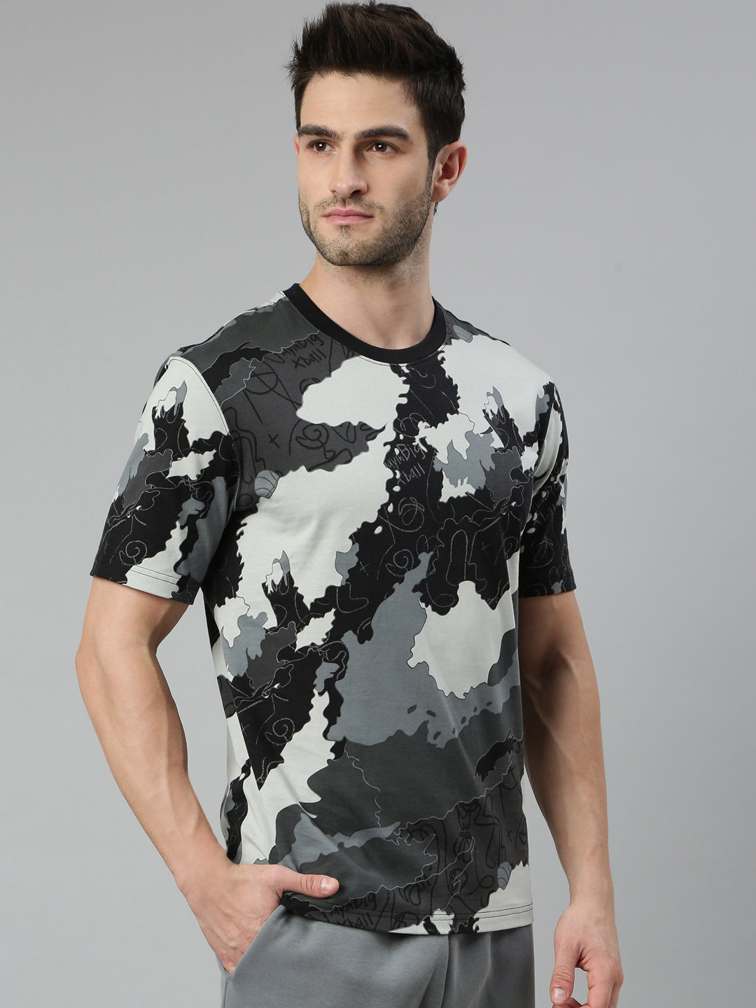 Xtep Men Short-sleeve T-shirt