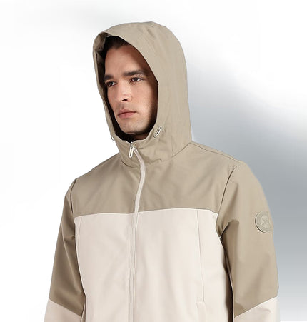 XTEP Men's  X-Shield Tech Double Layer Windbreaker Outdoor Training Jacket