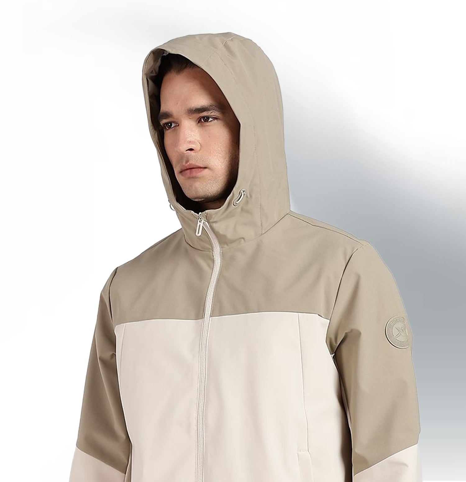X-Shield Double Layer Windbreaker - Beige