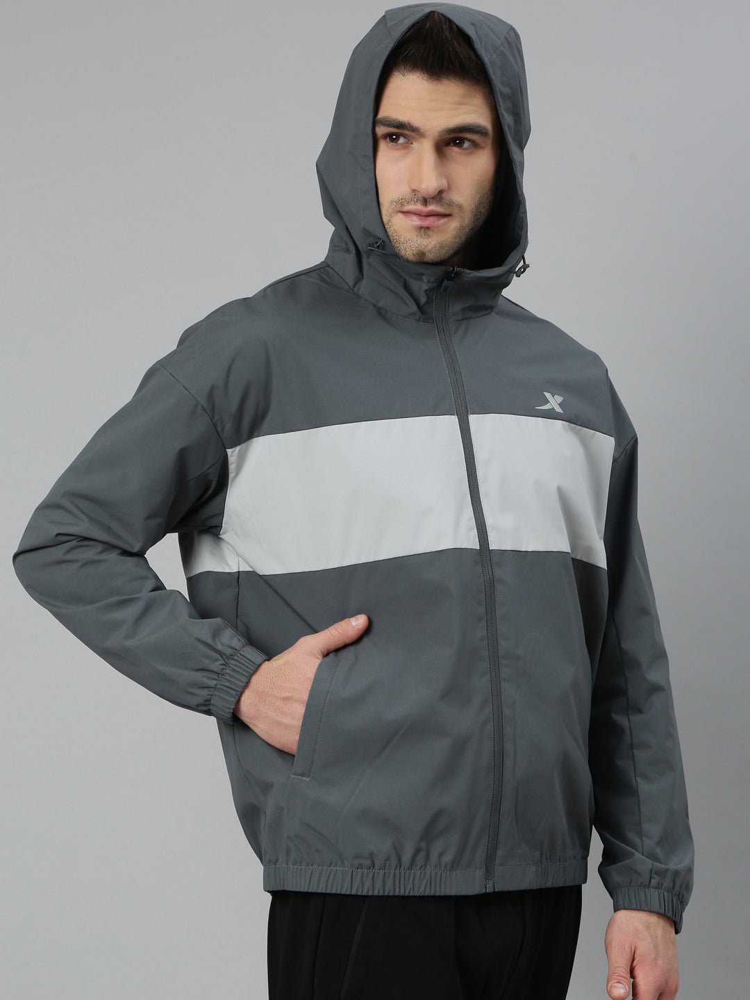 Xtep Men Double Layer Windbreaker Jackets