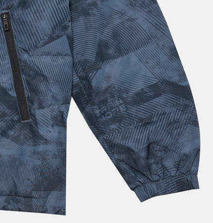 Xtep Men Training Down Jacket - Grey Blue / L