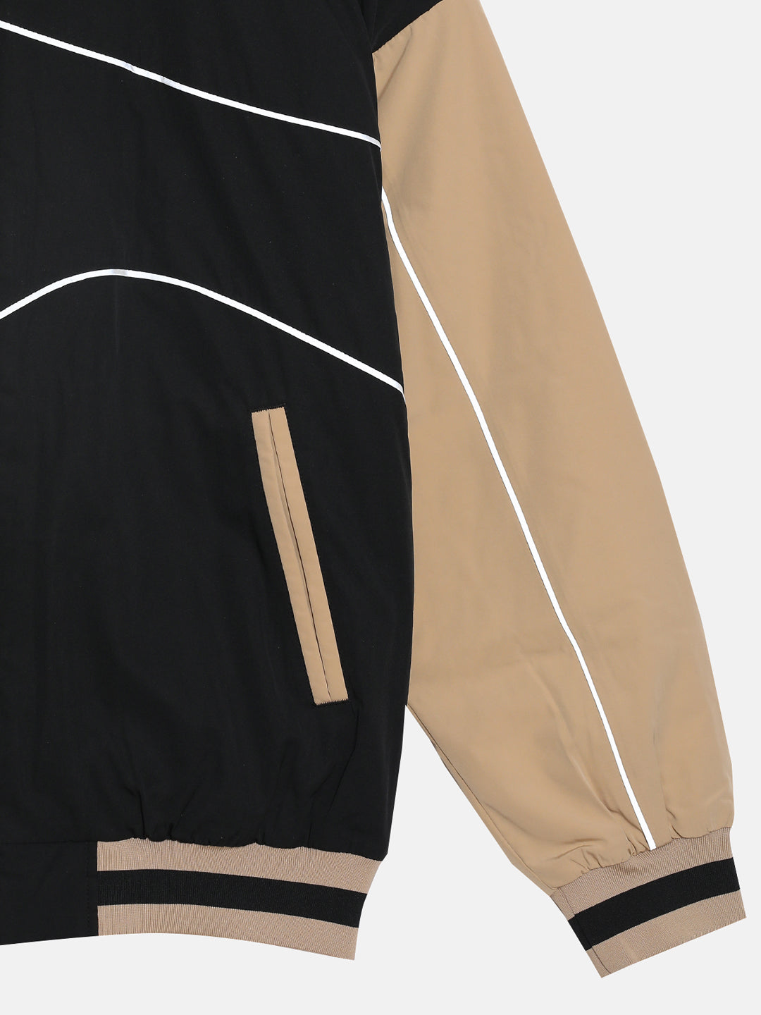 Xtep Colourblocked Cotton-padded Jacket