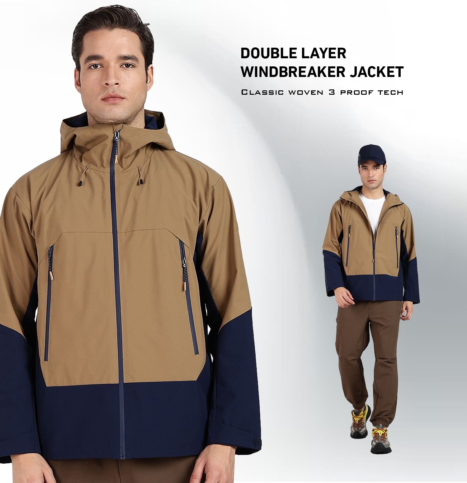 Twinset 3-in-1 Winter Jacket - Hazel/Night Blue
