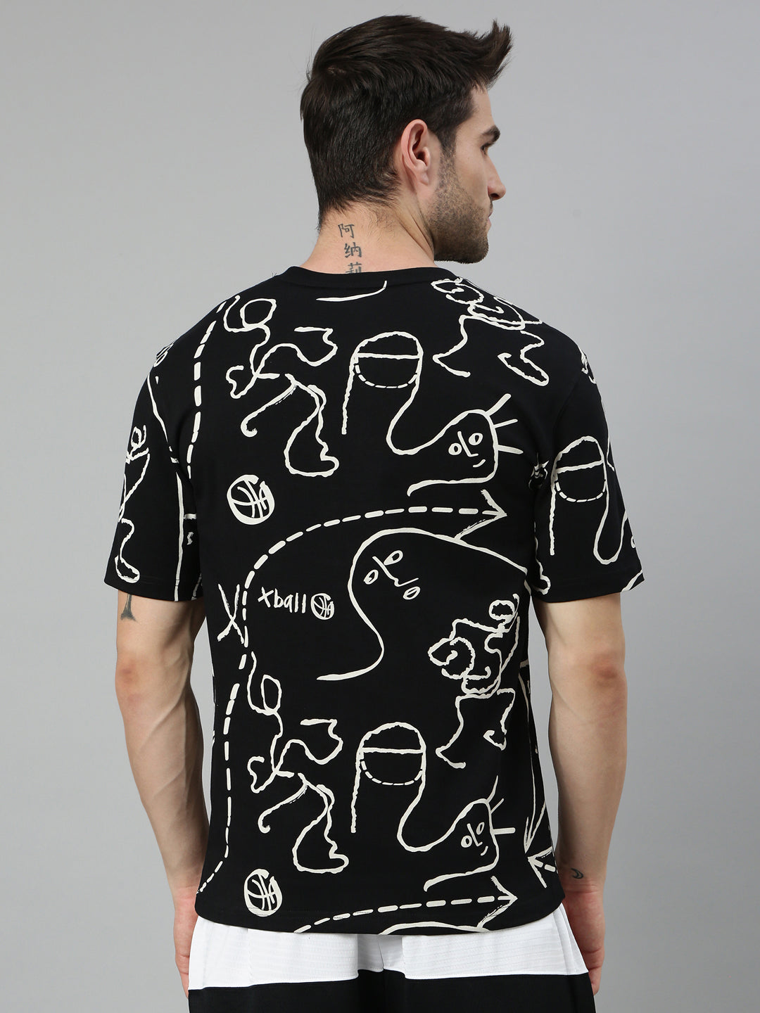 Xtep Men Relaxed Fit Short-sleeve T-shirt