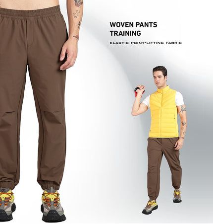XTEP Men's Comfort Tech Woven Outdoor Training Pants