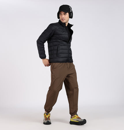 XTEP Men's X-shield  Tech (Waterproof, Stainproof, Oilproof) Winter Jacket