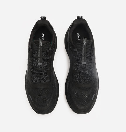 Xtep Men ACE One-Piece Performance Running Shoes Black