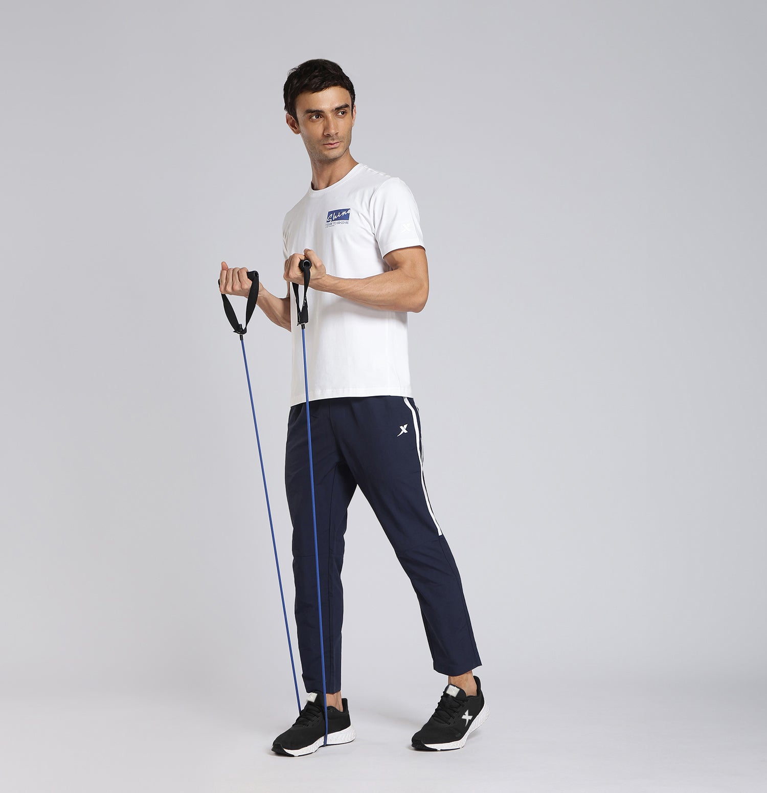 Xtep Men Solid Training Tshirt