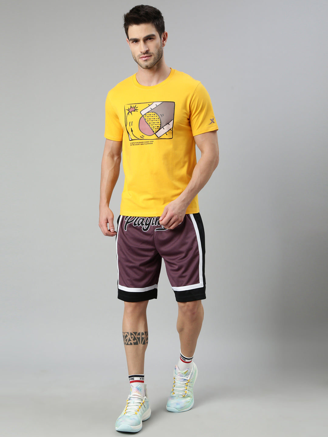 Xtep-Comfort Men Short-sleeve T-shirt