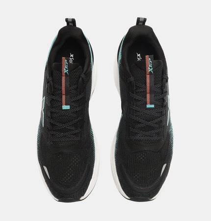 Xtep Men ACE One-Piece Performance Running Shoes Black/Blue
