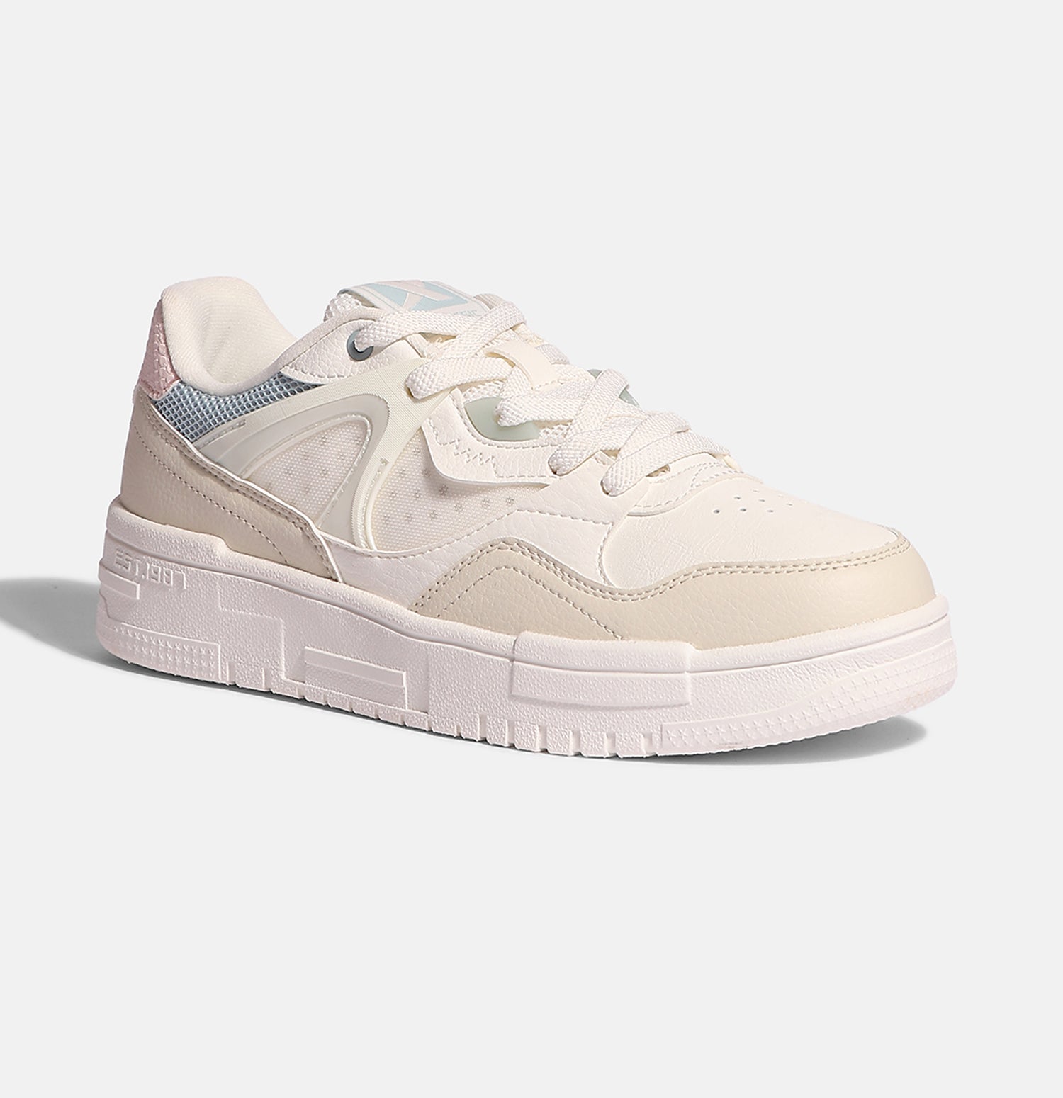 Xtep Women Colourblock Skate Sneakers