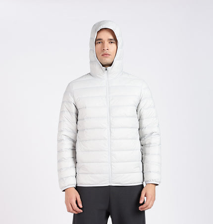 XTEP Men's Performance X-shield  Tech (Waterproof, Stainproof, Oilproof) Padded Down Jacket