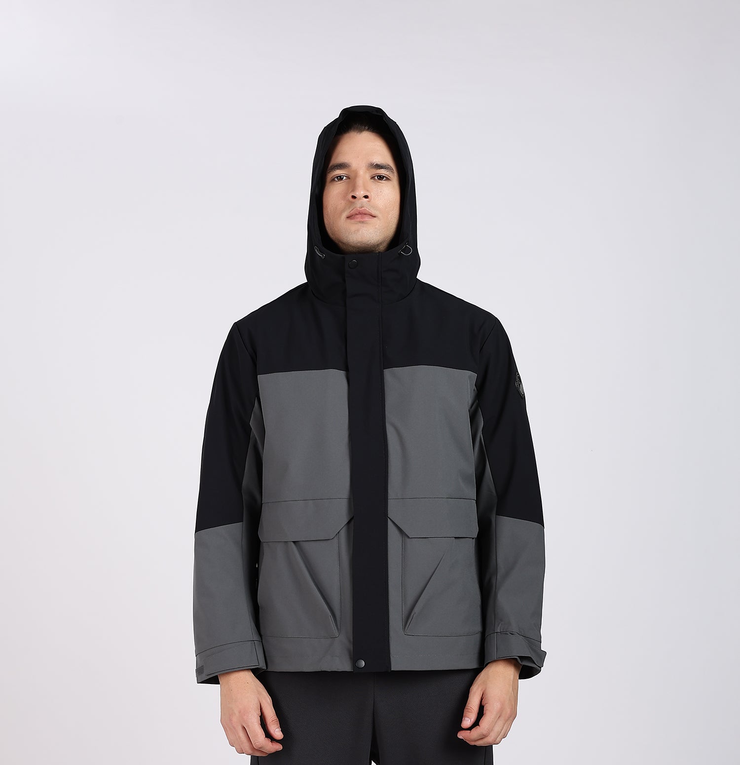 Twinset 3-in-1 Winter Jacket - Black/Grey