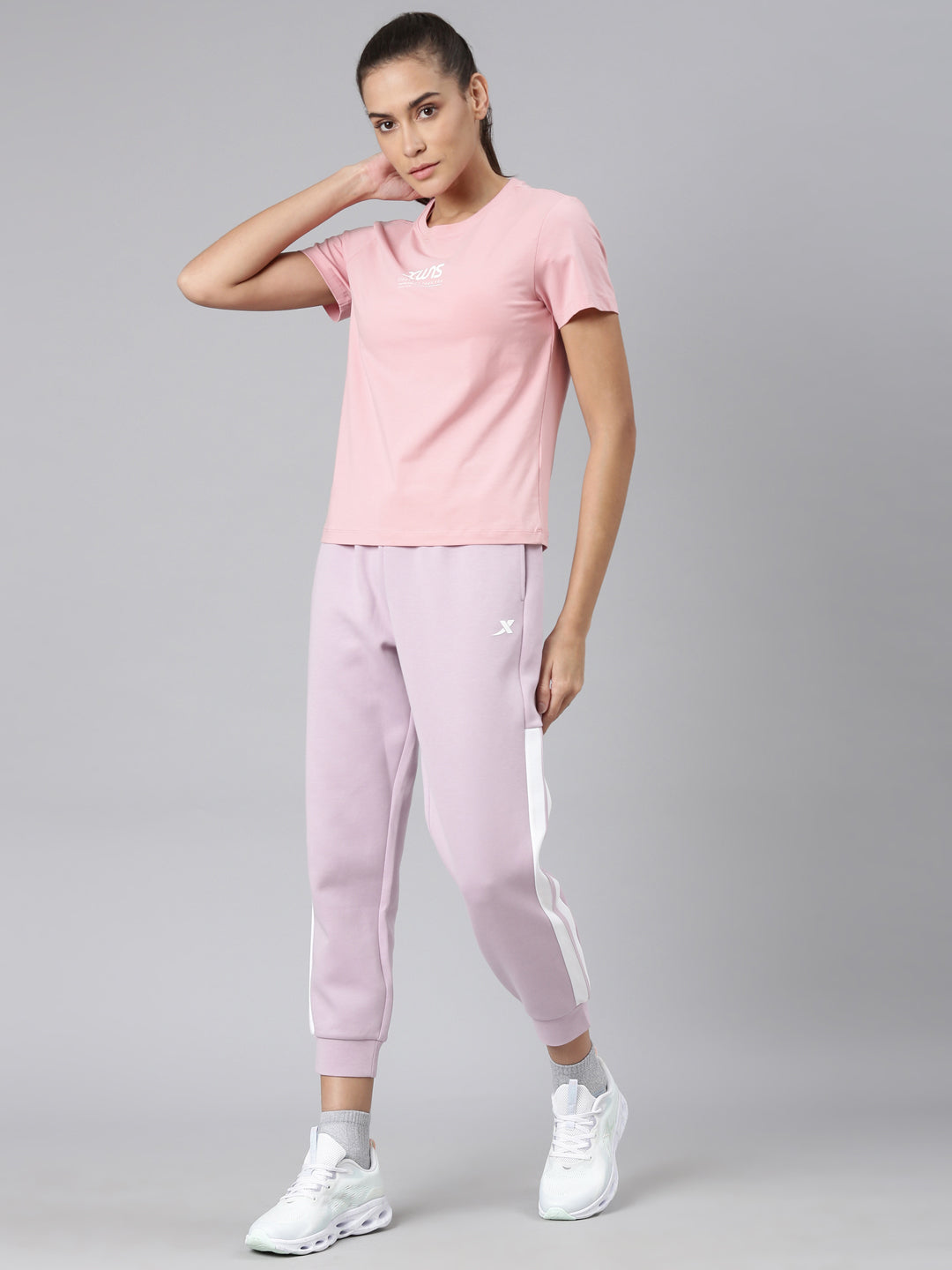 Xtep-Comfort Women Short-sleeve T-shirt