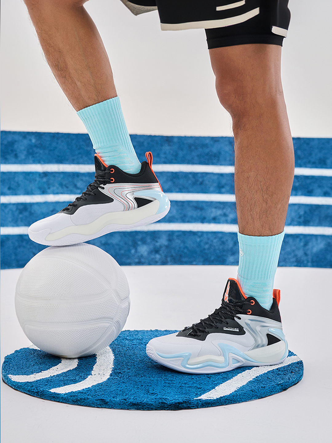 Xtep Men Dynamic Foam Basketball Shoes