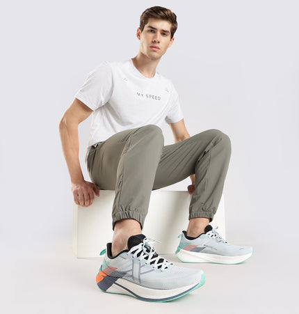 Xtep Men ACE Carbon Fiber Performance Running Shoes Blue