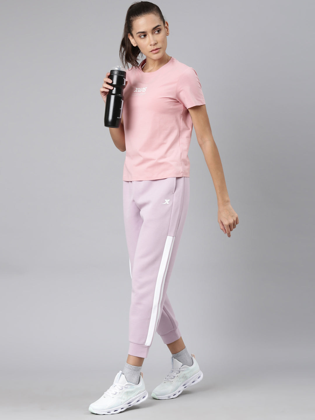 Xtep-Comfort Women Short-sleeve T-shirt