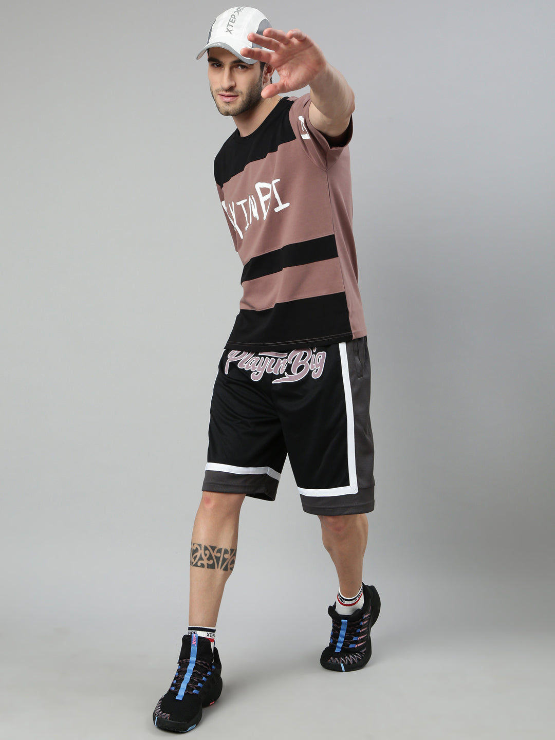 Xtep Men Relaxed Fit Short-sleeve T-shirt