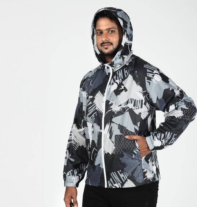 Xtep Men Single Layer Windcheater